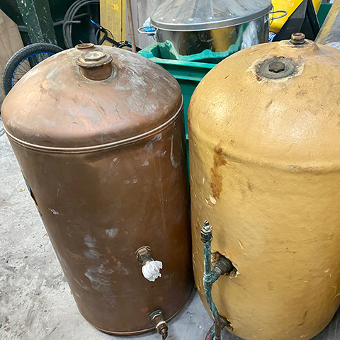 Copper Tanks